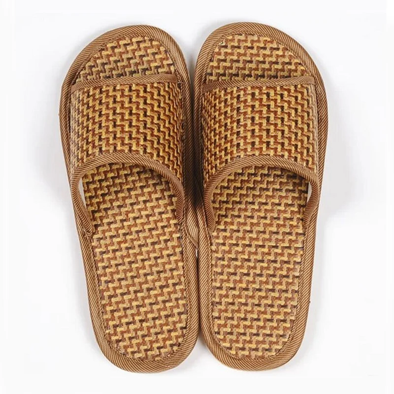 rattan flip flops