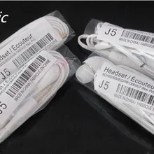 10 шт./лот kecesic AAAA J5 гарнитуры наушники-вкладыши Наушники Hands-free с микрофоном для телефонов samsung htc Xiaomi