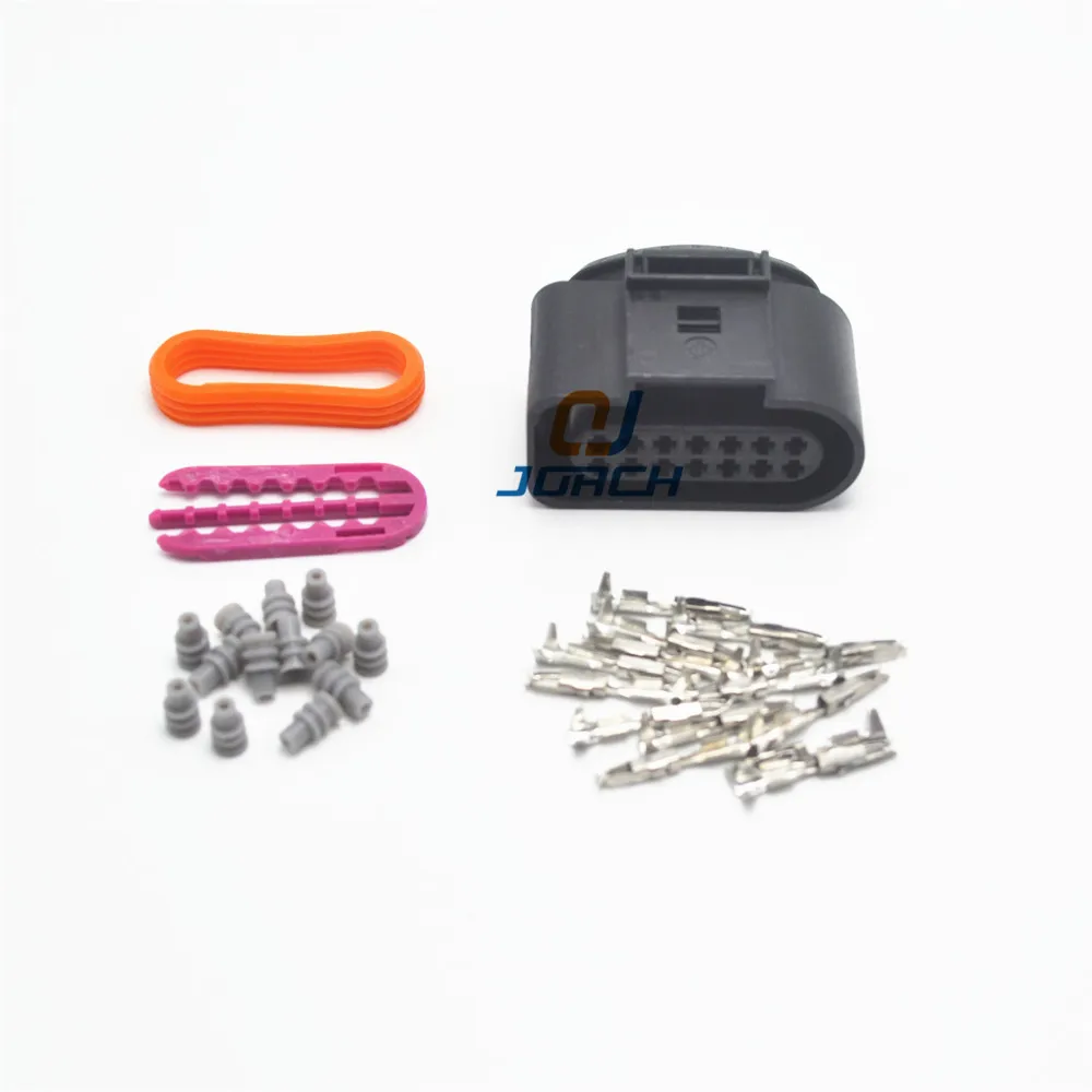 5 sets 14 pin 1.5mm electrical plug VW waterproof auto connector