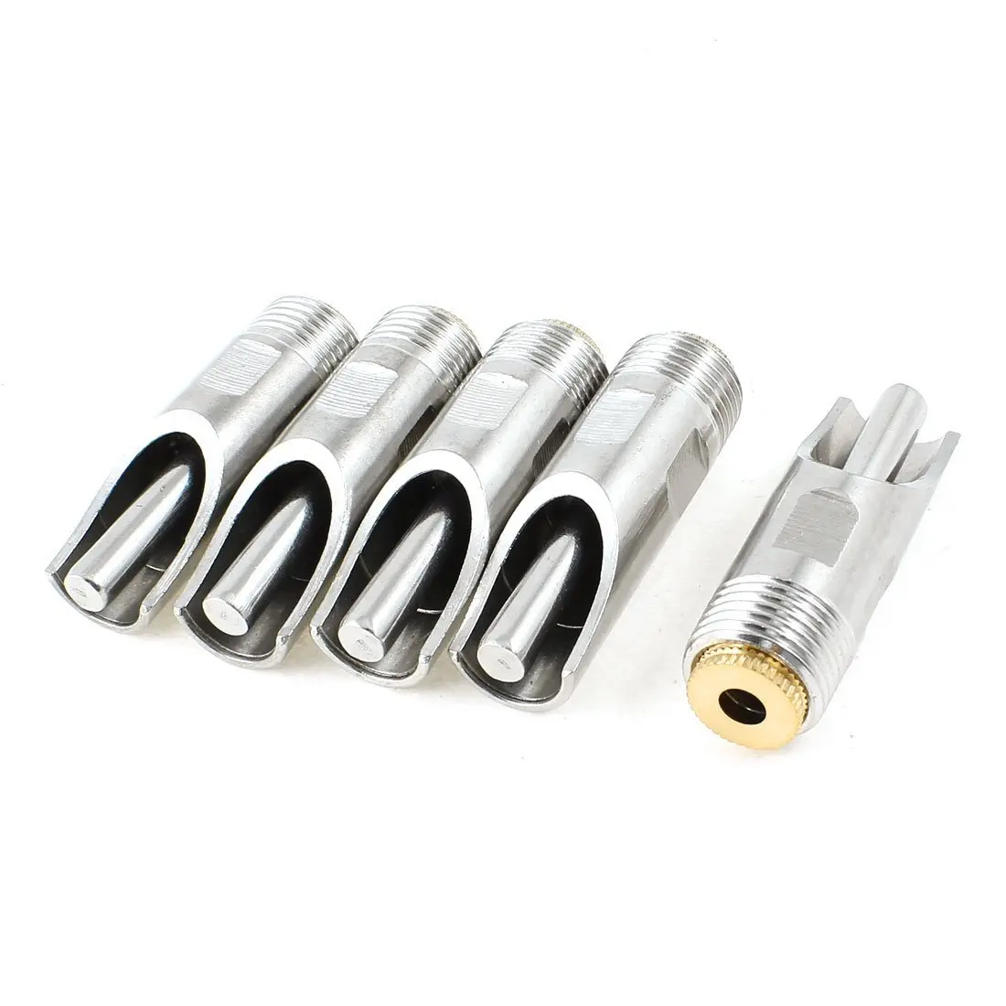 

Stainless Steel 1/2PT Thread Pig Automatic Nipple Drinker Waterer 5pcs