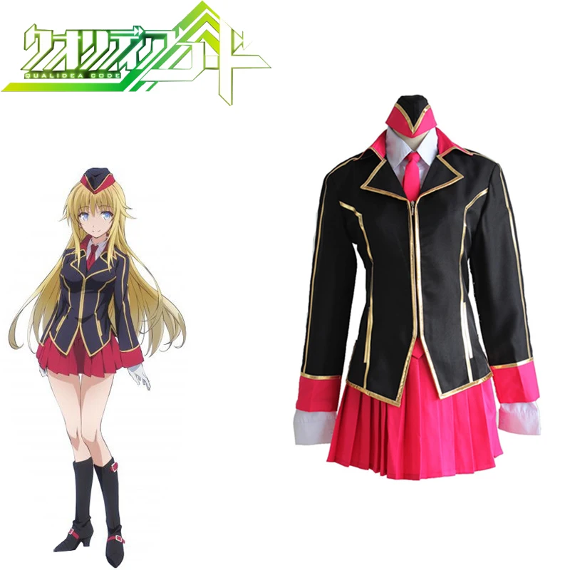 

Qualidea Code Anime Canaria Utara Cosplay Women Japanese Cosplay Adults Uniform Suit Full Set Costumes For Halloween Party