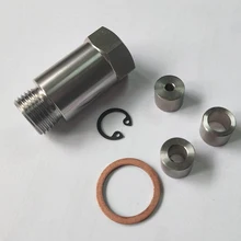 O2 кислородный датчик адаптер удлинитель с 3 фитингами расширитель 45 мм распорка новейший запас прочный