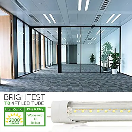 GUXEN T8 светодиодный светильник 22 Вт 4 фута 1200 мм AC85 265V Однорядный SMD2835 Светодиодная