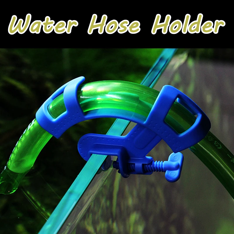 4 pcs of aquarium water changing hose holder fish tank accessories