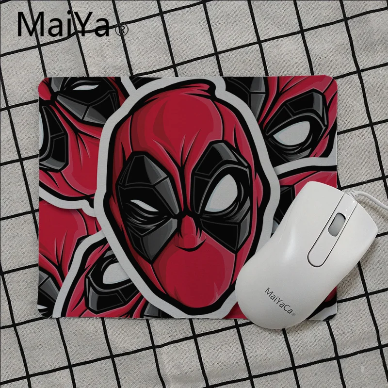 Maiya высокое качество MARVEL Deadpool Anti-Slip Прочный силиконовый Computermats Лидер продаж оптом подставка под руку мышь