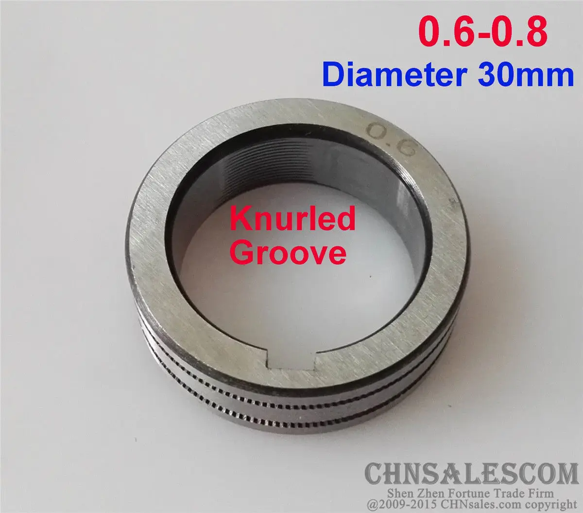 

CHNsalescom Wire Feed Roller Knurled Groove 0.6-0.8 Diameter 30mm MIG MAG Welding Machine