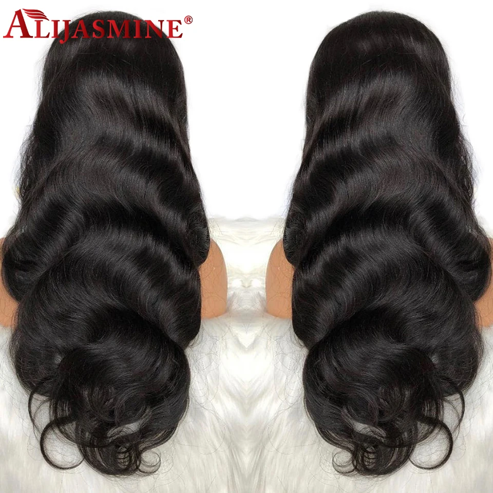 Body Wave 360 Lace Frontal Human Hair Wig Peruvian Remy 130 150 180 Density For Winter Women Lace Wigs High Ratio