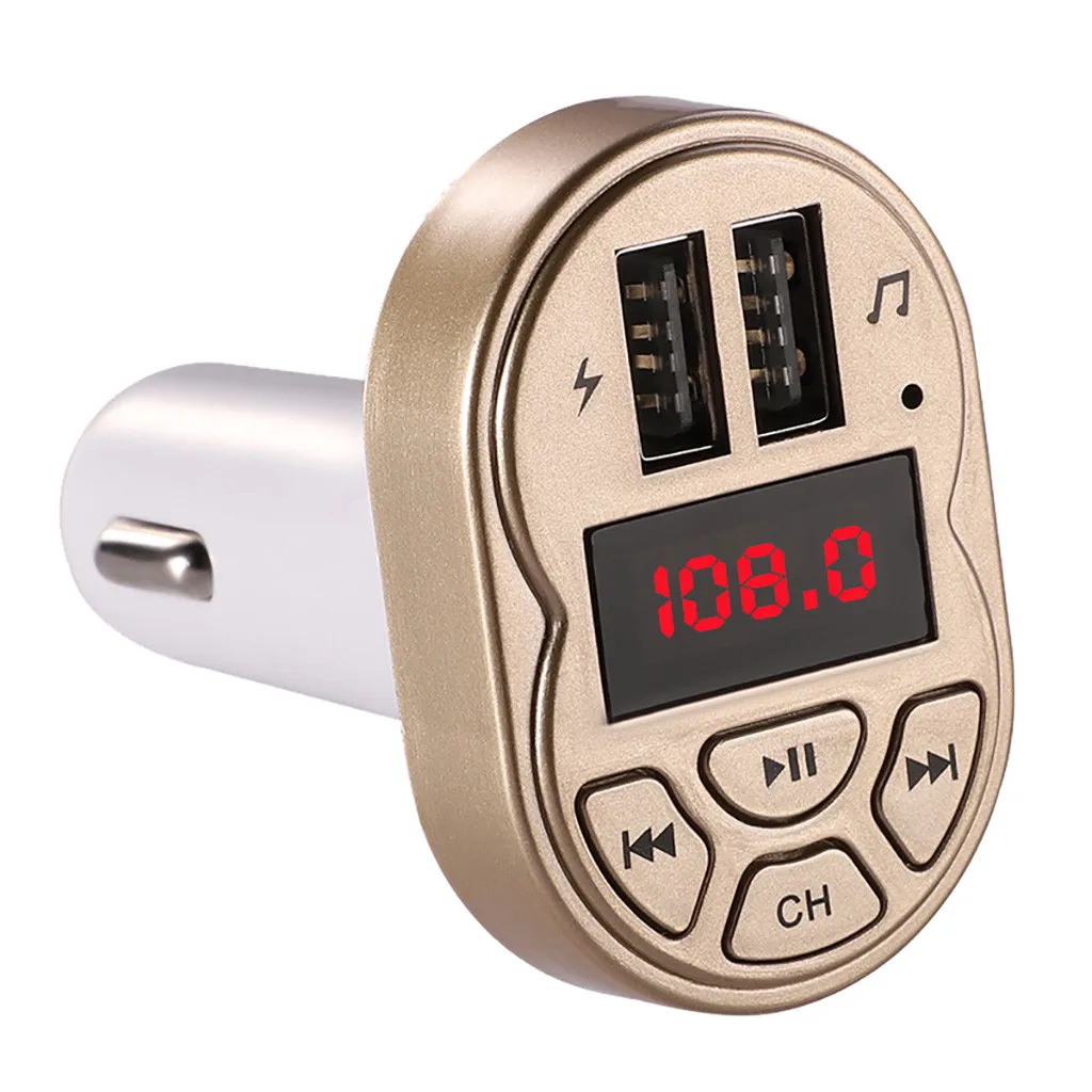 Автомобильный комплект Bluetooth fm передатчик mp3 плеер радио адаптер USB зарядное