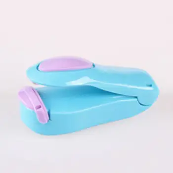 

Portable Clips Handheld Mini Electric Heat Sealing Machine Impulse Sealer Seal Packing Plastic Bag work Clips Office Supply