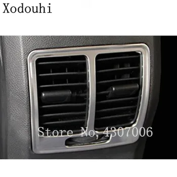 

For Ford Kuga Escape 2017 2018 2019 2020 Car Styling Body ABS Matte Garnish Cover Trim Rear Air Conditioning Outlet Vent 1pcs