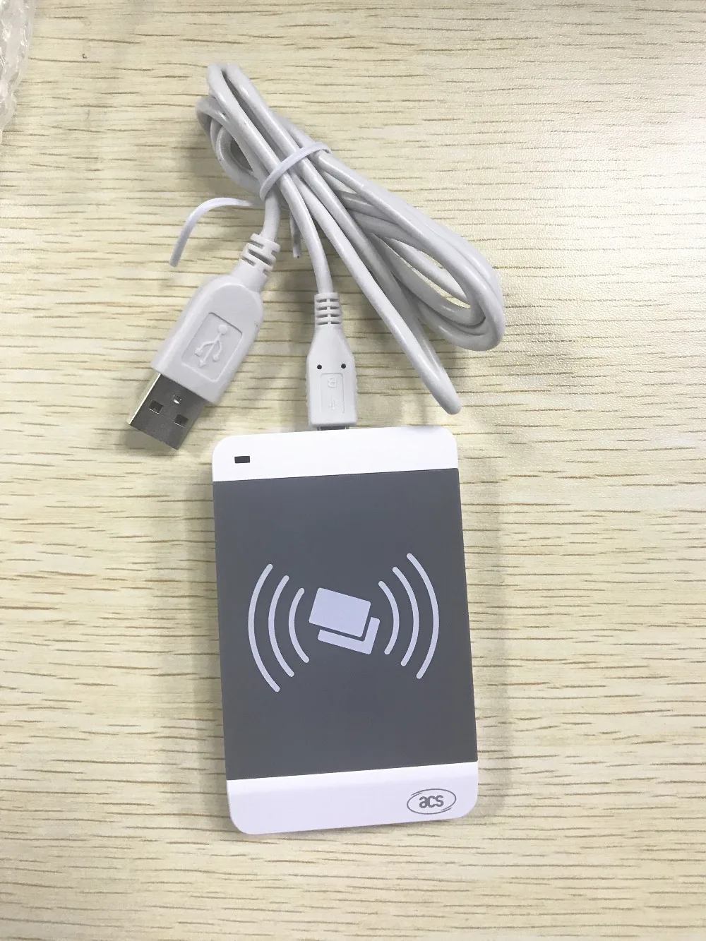 ISO 14443 USB 13,56 МГц Android USB RFID устройство для чтения nfc-карт ACR1256