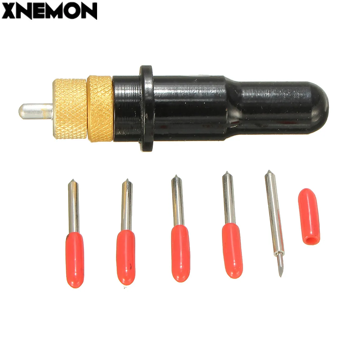 XNEMON 5 шт. 45 градусов лезвия виниловый ножа для CB09 + 1 режущий плоттер roland лезвие