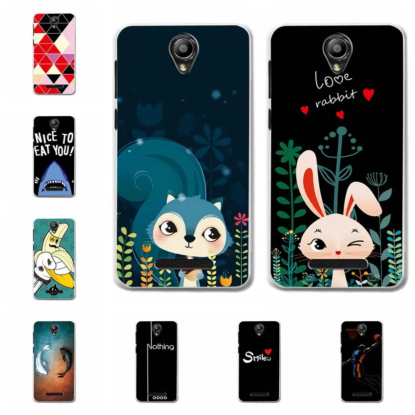 

Coque For Fly IQ4514 quad EVO Tech 4 IQ 4514 Cases Cover Bunny Animal Soft Silicone Phone Case For Fly IQ4514 Back Cover Capa 5"