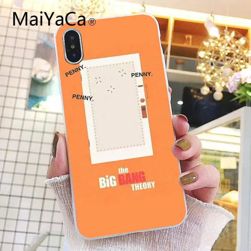 Maiyaca The Big Bang Theory Coque Shell чехол для телефона iPhone 8 7 6 6S Plus X XS MAX 5 5S SE XR 10 Fundas Capa