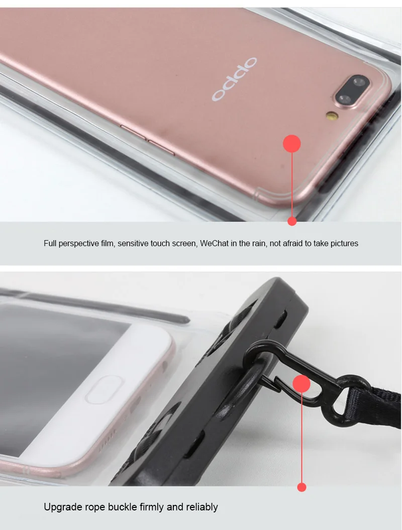 Универсальный светящийся Водонепроницаемый телефон уплотнения Дайвинг защитный противоударный чехол с ремешком для мобильного телефона для iPhone 8, 7, 6 S, 6 S Plus, X 10 Крышка для samsung S8 S9 Note8