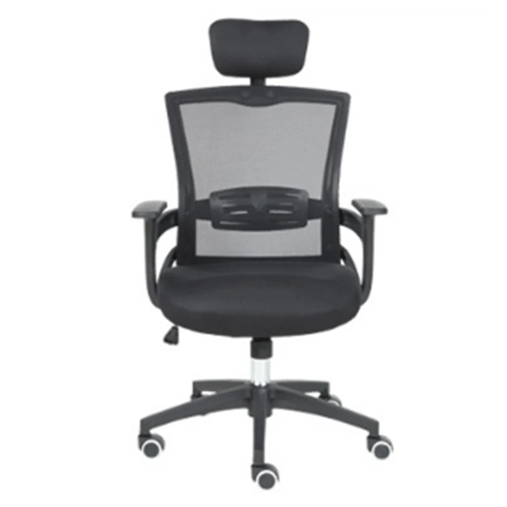 Fashion To Work In An Office Black Screen Cloth Staff Member Chair Household Fashion Swivel Chair Student Lift Chair