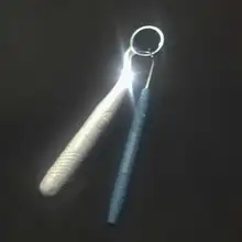 Супер яркий светодиодный стоматологический зеркало и зубочистка с противоскользящей ручкой модель L-pack-380 гигиены полости рта