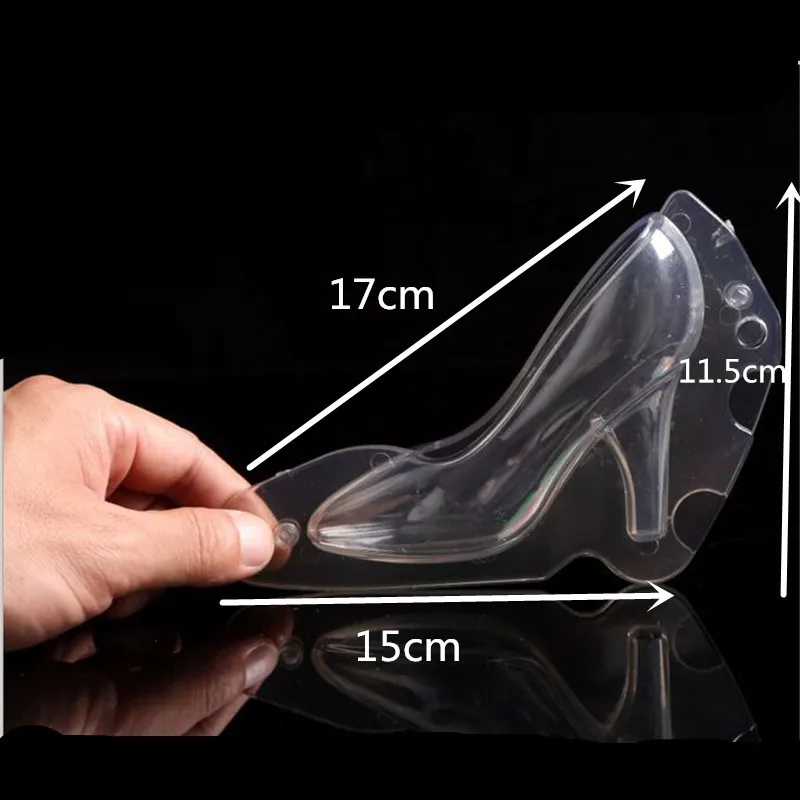 DIY 3D High Heel Shoe Chocolate Mold Baking Cute Stereo