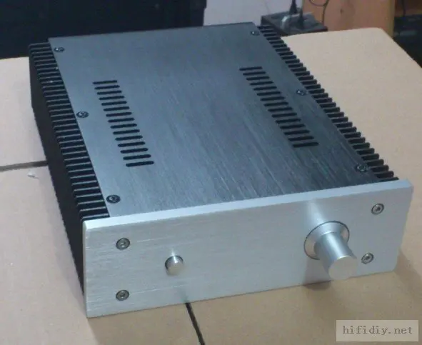 Todo o Alumínio Amplificador Chassis Classe a Amplificador Case Gabinete Amp Caixa Faça Você Mesmo 212*70*257 mm 2107 - Image 2