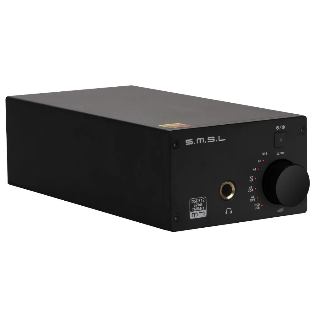 

SMSL M7 headphone amplifier ak4452 usb dac dsd usb xmos decoder amp hifi power amplifier audio
