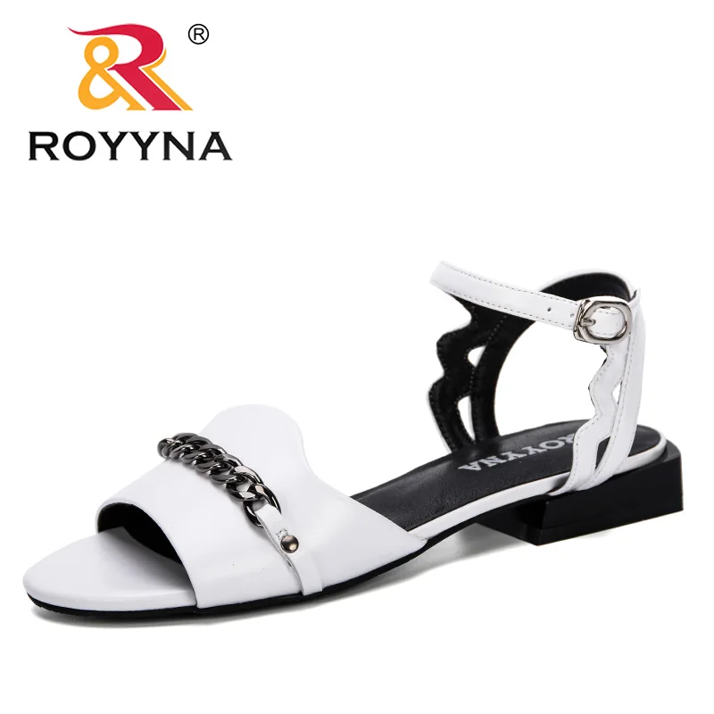 ROYYNA 2019 Новая Стильная летняя удобная женская обувь пляжные сандалии гладиаторы