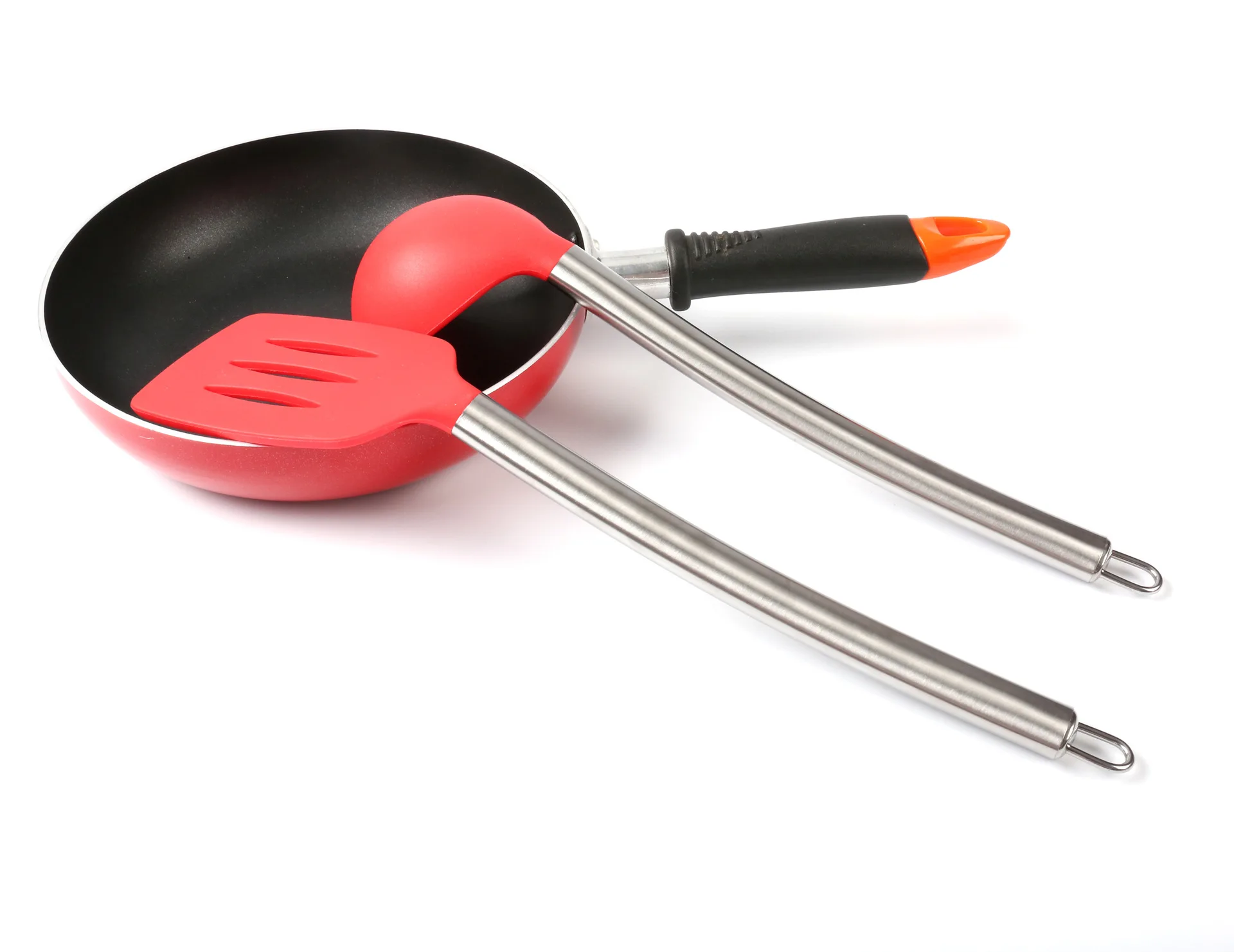 5 Pcs Kitchen Silicone Cooking Tools Set Non-stick Utensils Including Pasta Scoop Soup Spoon Slotted Turner 5 Pcs Kitchen Silicone Cooking Tools Set Non-stick Utensils Including Pasta Scoop Soup Spoon Slotted Turner
