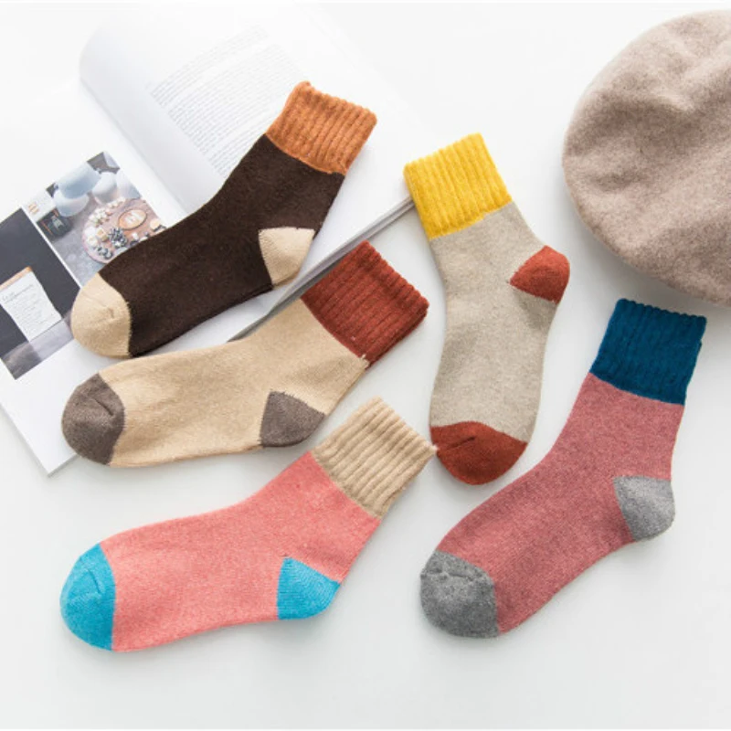 Buy 5Pairs/lot Brand High Quality Big Size Sock Thick