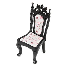 Gran oferta 1/12, casa de muñecas, sala de estar, silla individual, casa de muñecas en miniatura, muebles vintage, 2 colores