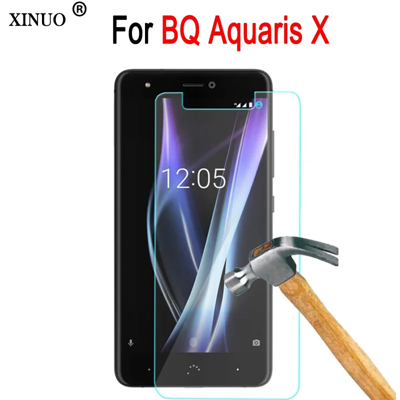 

For BQ Aquaris X Tempered Glass Phone Film 9H 2.5D Explosion-proof Screen Protector For BQ Aquaris X Films Guard Protective