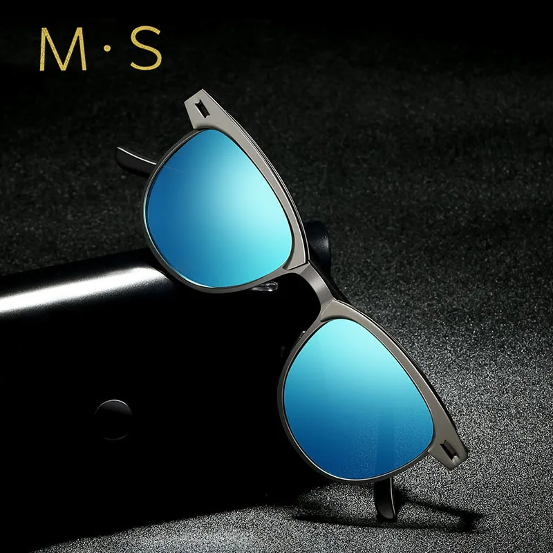 Мужские поляризованные солнцезащитные очки MS 2018 для рыбалки новинка авиаторы