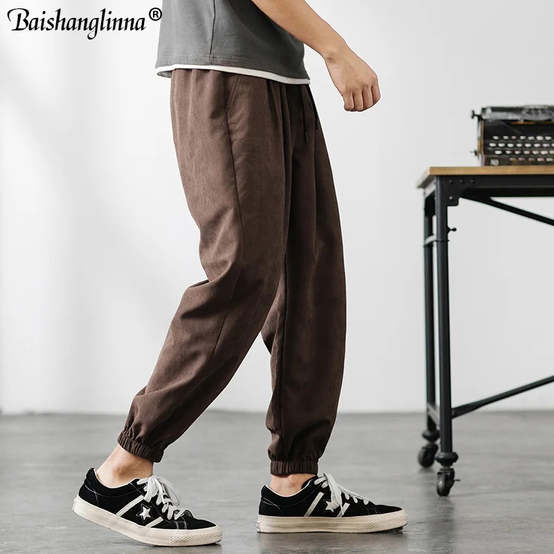 Baishanglinna Summer Harem Pants Mens 2019 Hip Hop Solid Color Casual Joggers Sweatpants Trousers Male Streetwear Baishanglinna Summer Harem Pants Mens 2019 Hip Hop Solid Color Casual Joggers Sweatpants Trousers Male Streetwear