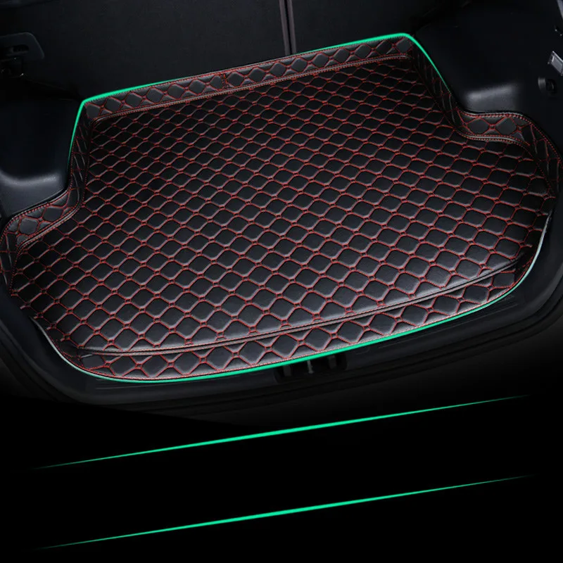 На заказ без запаха водонепроницаемый нескользящий коврик в багажник автомобиля коврик для Audi A3 A4L A6 A6L Q3 Q5 Q7