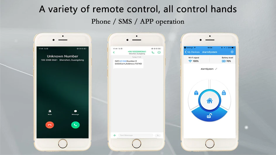 PSCBT сигнализация домашняя охранная Аварийная сигнализация wifi gsm приложение дистанционное управление Английский Французский Русский Испанский Португальский Немецкий Арабский