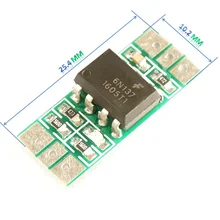 5 шт. 6N137 высокоскоростной оптрон модуль изоляции преобразования уровня сигнала 3,3 В 5 в 12 В 24 В NPN оптрон изоляция 200 кГц