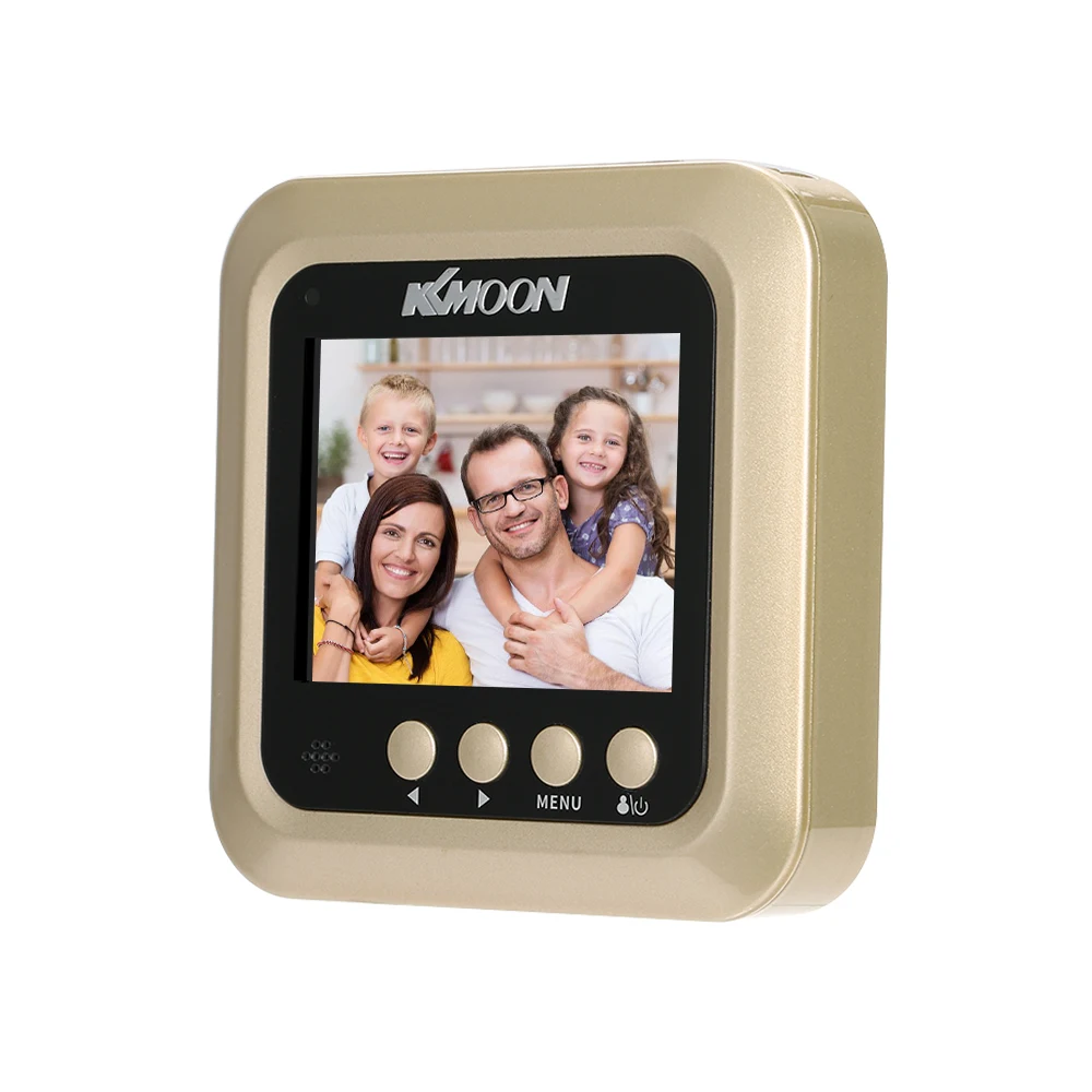 KKmoon 2," ЖК-цифровой домофон ИК-камера HD ночного видения фотосъемка/видеодомофон для домашней безопасности видео-глаз дверь