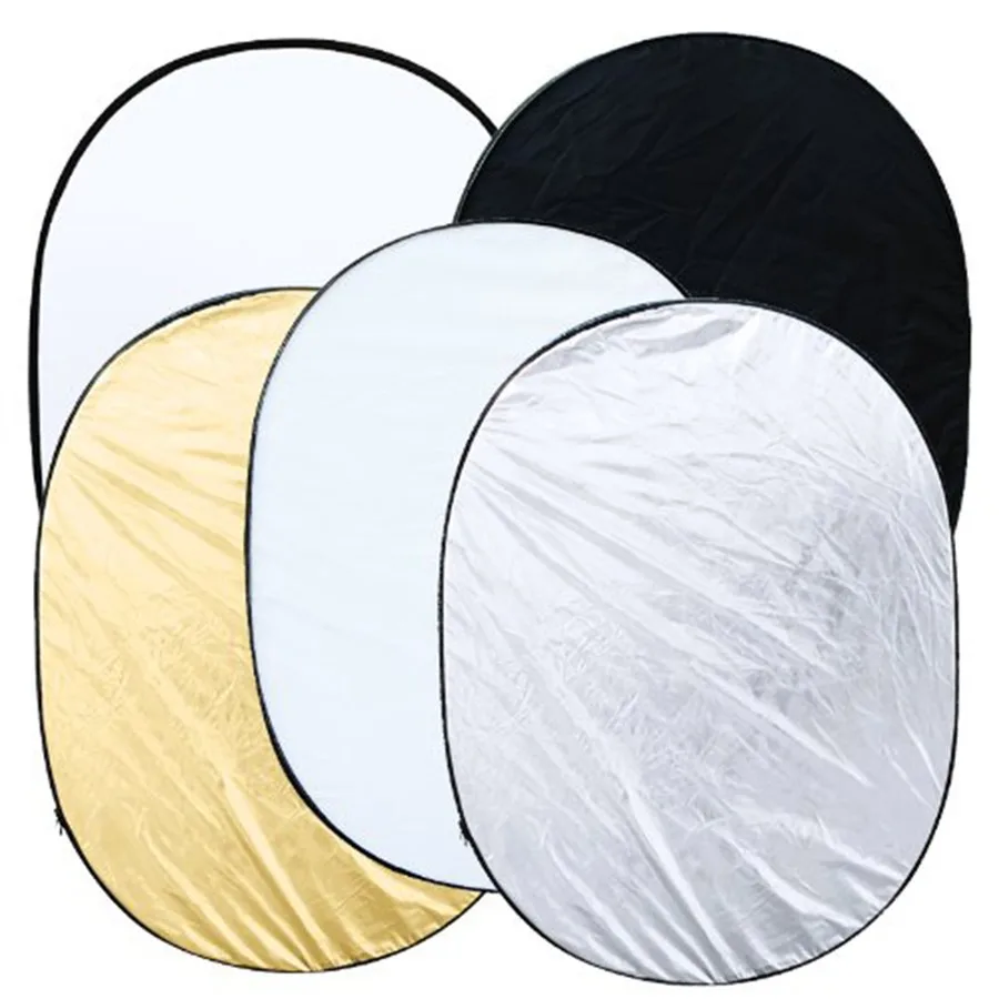 5 in 1 Reflector Photography Studio Photo Oval Collapsible Light