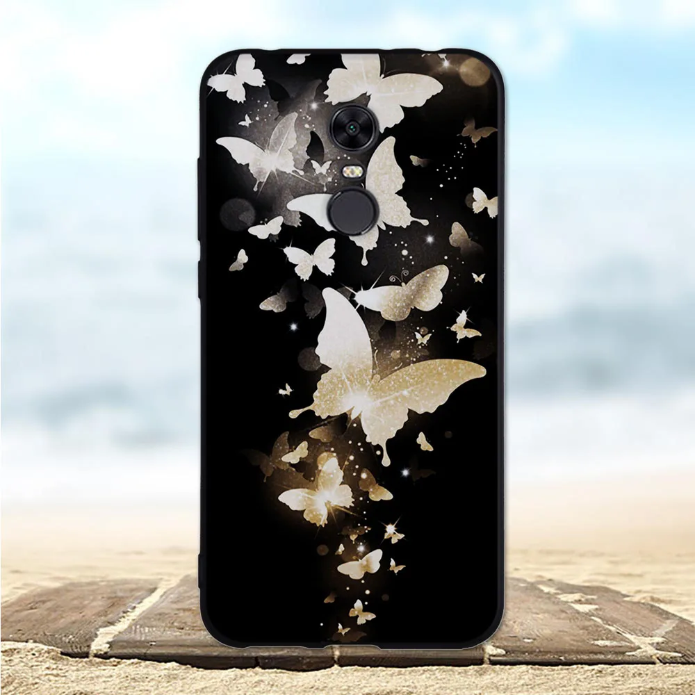 For Xiaomi Redmi 5 Plus Case Soft Silicone TPU Black Cover For Xiaomi Redmi 5 Plus 5+ Case For Redmi5 Plus / Cover Redmi 5 Cases