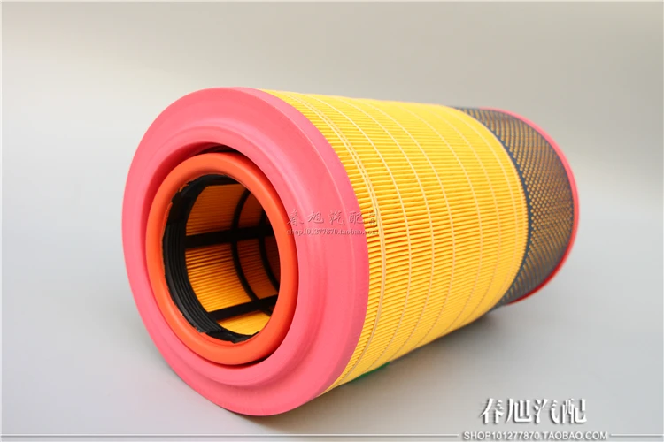 Грузовик воздушный фильтр для Shenlong dongfeng storica C66411-020 C66411-030 K2137 Длина: 370 мм Высота: 210 мм