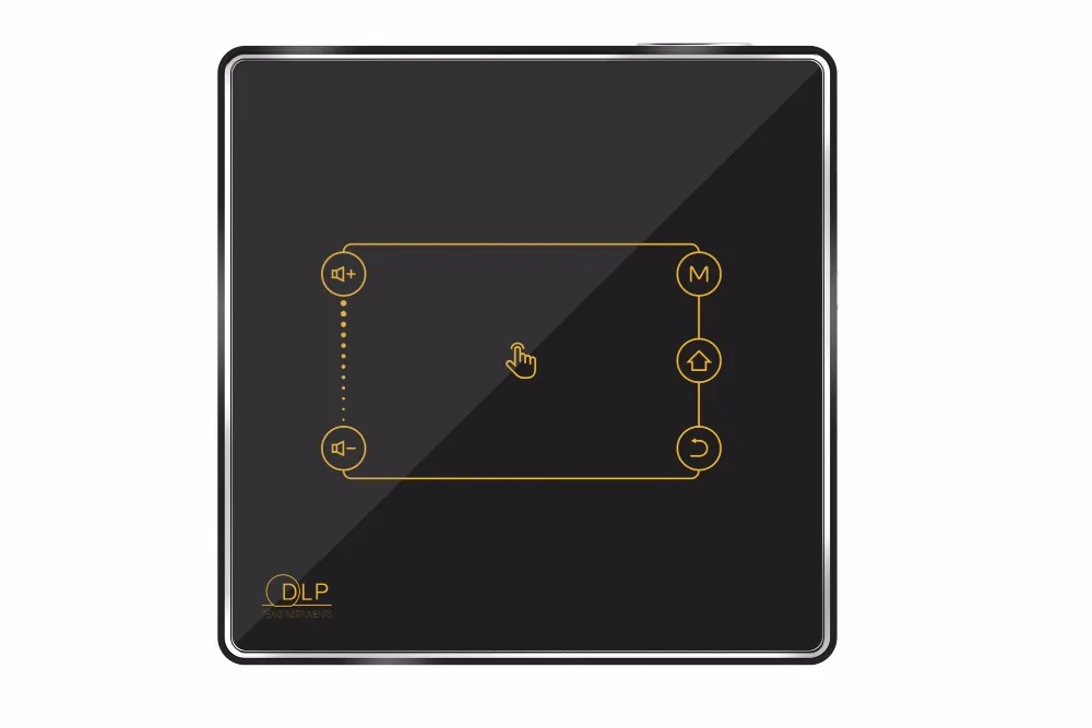 C9 PLUS Android 7,1 проектор последний проектор 2,4G/5G, Wi-Fi, RK3328 2G/16 GB Bluetooth 4,0 PK C6 DLP проектор