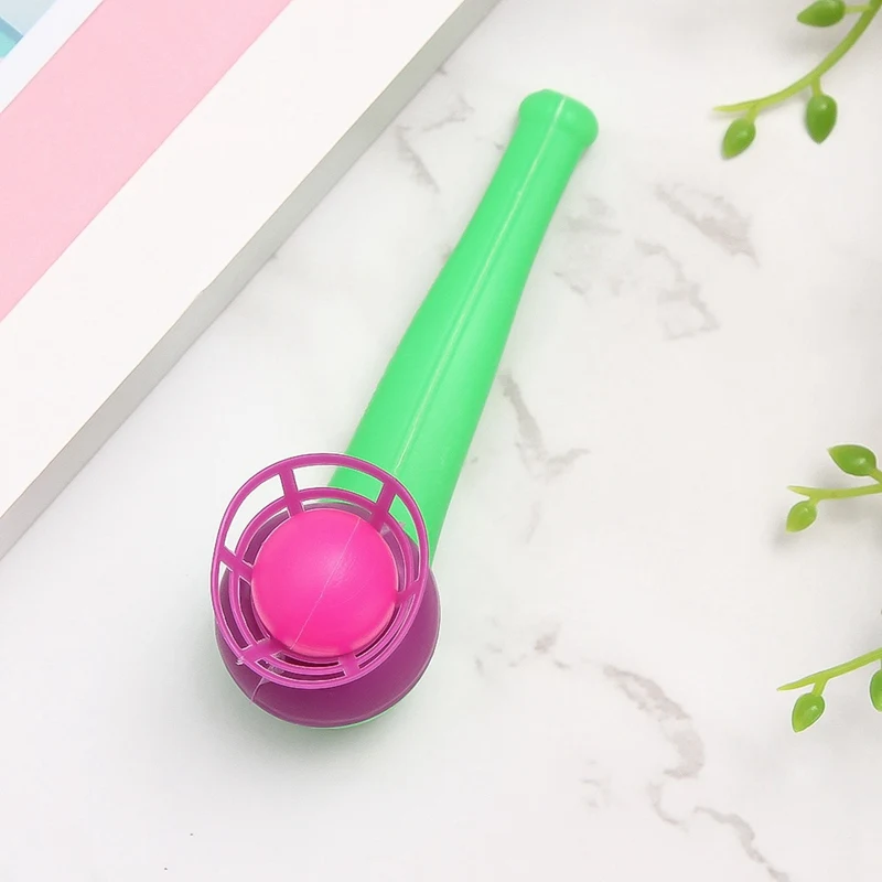 

Tobacco Pipe Nostalgia Suspended Ball Fashion Childhood Toys For Children Blowing Ball Educational Toys Cute Little Toy