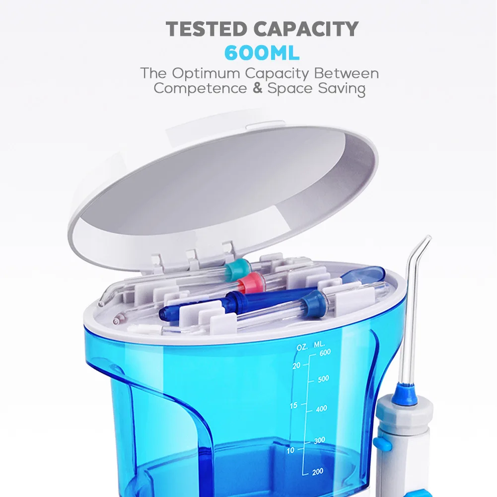 Ирригатор для полости рта 7 шт. наконечники Стоматологический Ирригатор водяная нить гигиена полости рта Flosser Вода Flossing Sarmocare