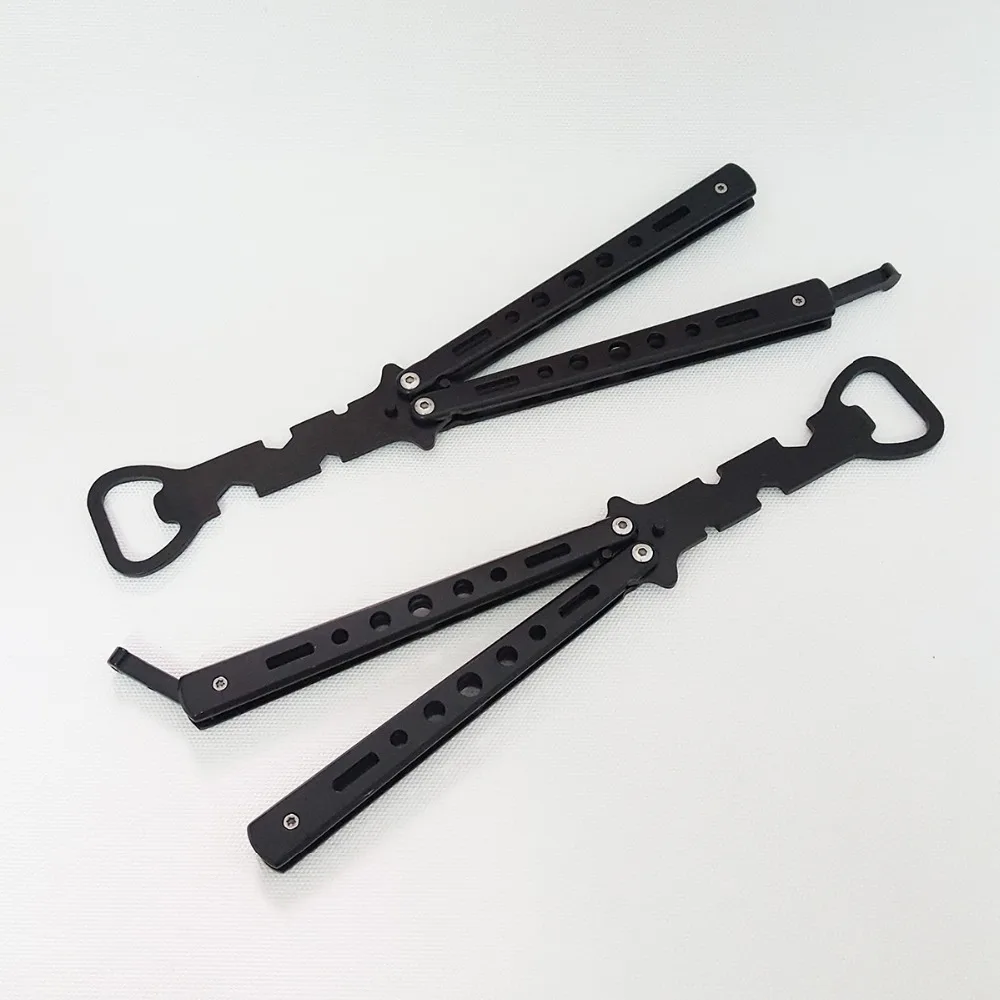 Custom Logo Engraved Balisong Practice Butterfly Trainer Knife Bar