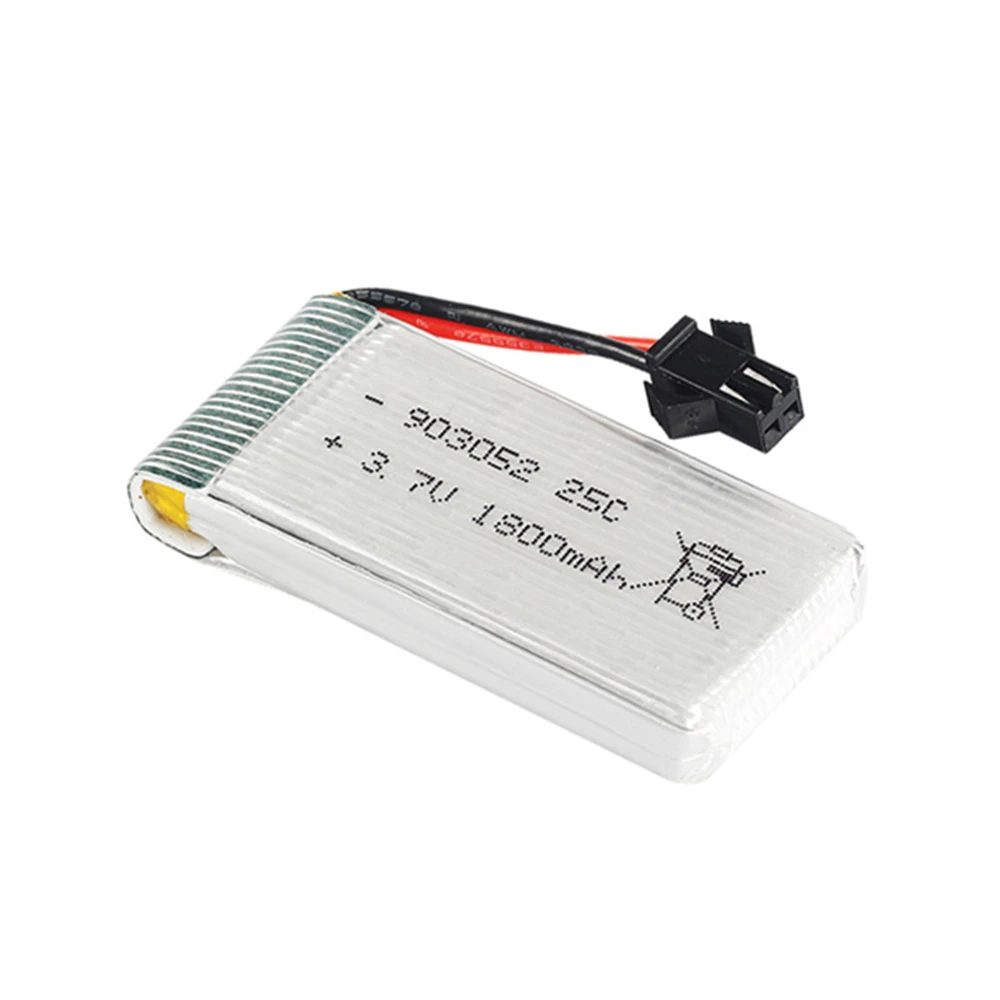 3,7 v 1800mAh литий-полимерный Батарея для KY601S SYMA X5 X5S X5C X5SC X5SH X5SW X5HW X5UW M18 H5P HQ898 H11D H11C вертолет Батарея - Цвет: Красный