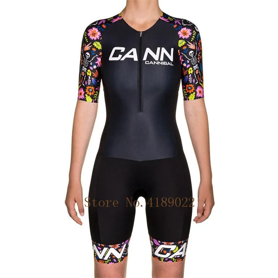 

2018 Women CANNIBAL skinsuit cycling jersey ciclismo clothing go pro mtb jersey mujer white jersey pro cycle clothing jersey