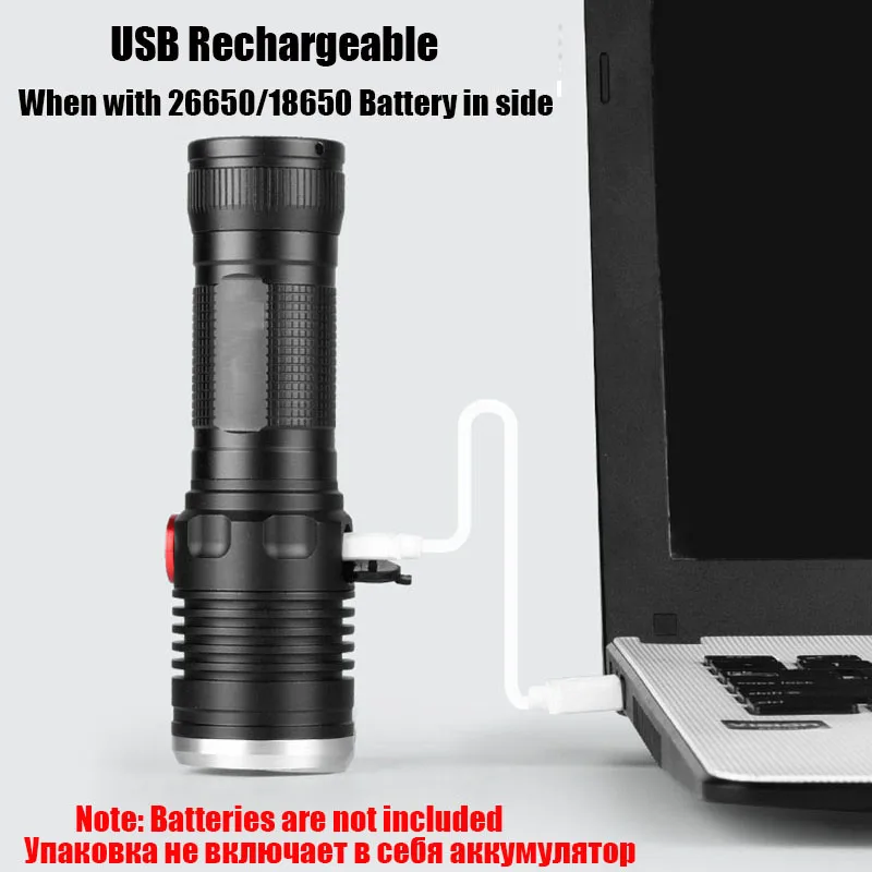 Bright-USB-Rechargeable-XML-T6-Flashlight-4-Modes-Led-Flashlights-Chargeable-Waterproof-Led-Torch-Zoomable-18650 (4)