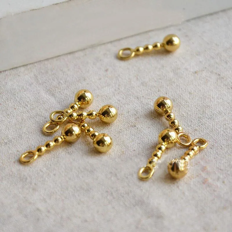 300pcs 3 5 light gold metal Zipper Repair Craft Zipper Sliders Rivets