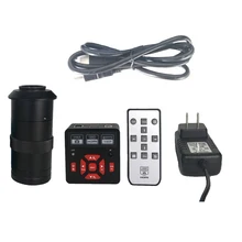 Full HD 21MP 1080 P 60fps HDMI USB цифровой промышленный видео микроскоп камера TF карта видео рекордер+ 130X C-Mount объектив