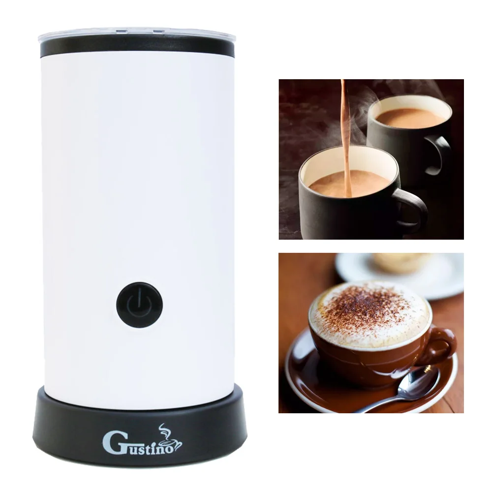 Latest 250 Ml Electric Milk Frother And Automatic Foam Maker With Stirring Whisk For Coffee Online Milk Frother And Automatic Foam Maker
