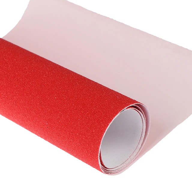 Professional PVC Skateboard Sand paper Perforated Deck Grip Tape