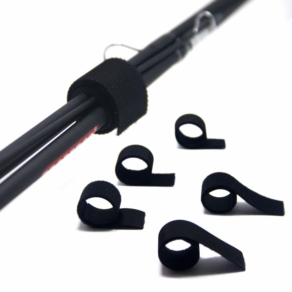 Buy SAMSFX Fly Fishing Rod Straps Belts Cable Pole Tie